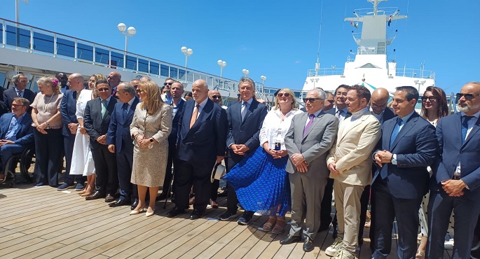 اجتماعات المجلس “العالمى للسفر والسياحة” خلال جولة بحرية بقناة السويس للمرة الأولى فى تاريخه