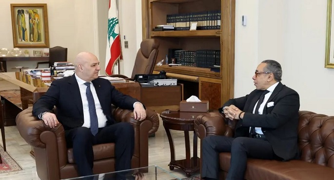 الرئيس عون والسفير المصرى ببيروت يبحثان تطورات الأوضاع الإقليمية والعلاقات الثنائية
