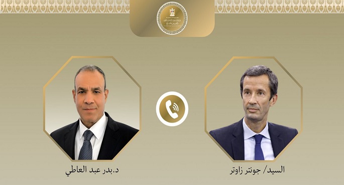 المسئول الألمانى يثمن الدور المصرى الداعم لتحقيق الأمن والاستقرار لاحتواء التصعيد الإقليمى