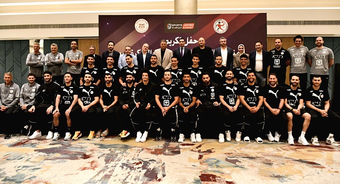 وزير الرياضة يشهد حفل تكريم منتخب اليد بعد حصد اللقب الأفريقى الرابع على التوالى