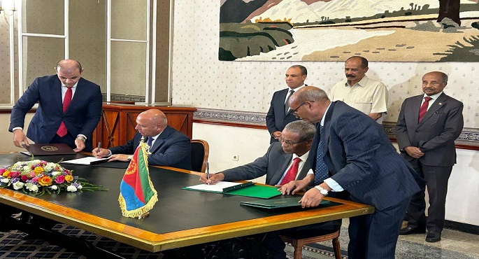 التوقيع على اتفاقية التعاون فى النقل البحرى بين مصر وإريتريا لتعزيز الربط اللوجستى والتكامل الاقتصادى