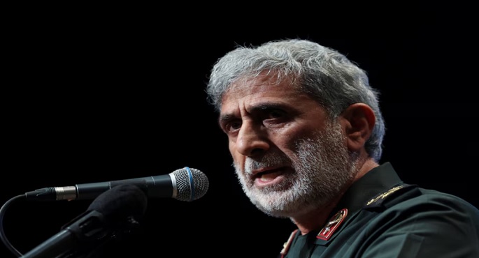 إسماعيل قاآني قائد ​فيلق القدس ​التابع للحرس الثوري
