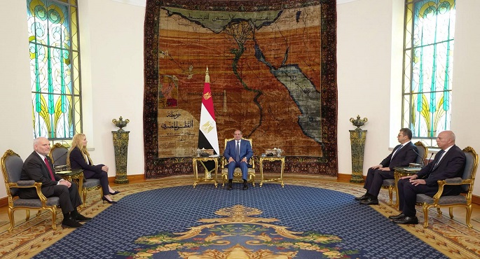 الرئيس السيسى يؤكد تقدير مصر للعلاقات الاستراتيجية مع الولايات المتحدة الأمريكية