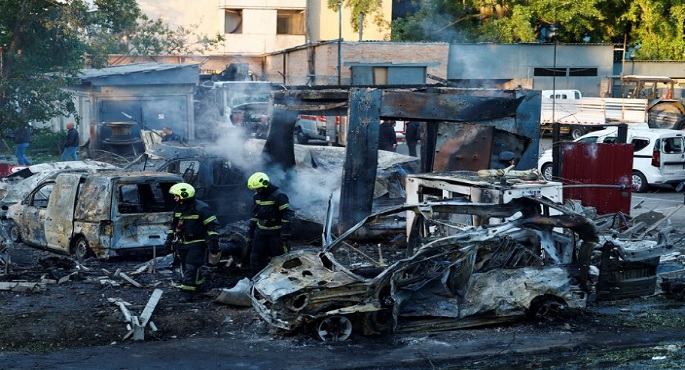 9 قتلى وعشرات المصابين فى هجوم روسى كبير على مدن رئيسية فى أوكرانيا