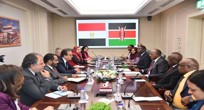 وزير الصحة يستقبل نظيره الكينى لبحث تعزيز الشراكة الصحية وأمن الدواء الأفريقى