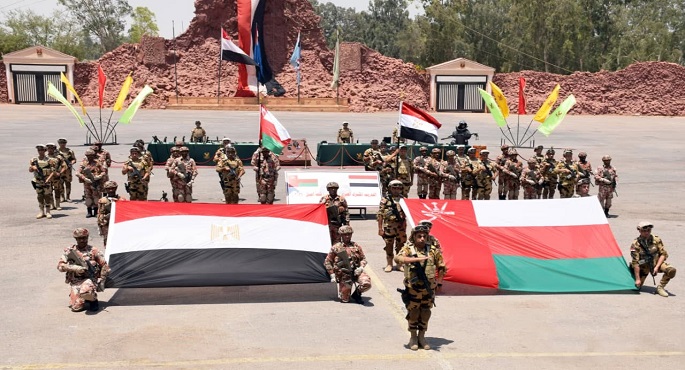 انطلاق فعاليات التدريب المشترك المصرى العمانى ( قلعة الجبل -2) فى مجال القوات الخاصة