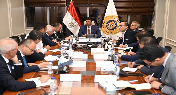 وزير الصناعة يبحث مع الشركة الصينية الوطنية للإطارات والمطاط خطة التوسع بالسوق المصرى