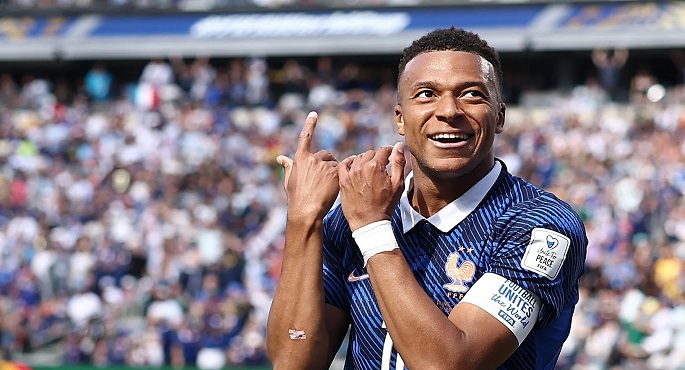 مبابى يعتلي صدارة الهدافين التاريخيين للمنتخب الفرنسى فى بطولة كأس العالم