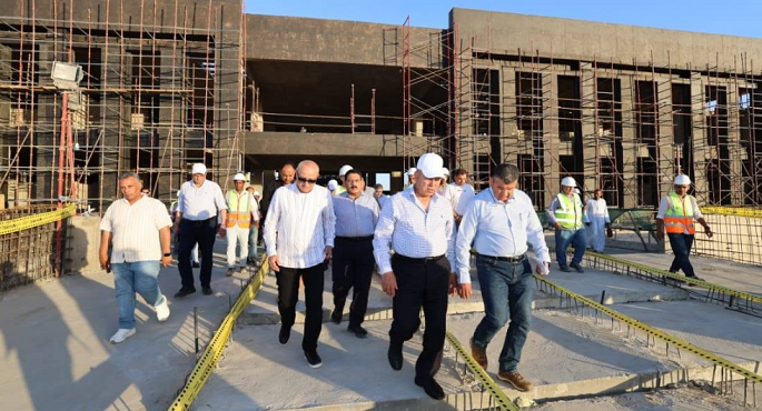 وزير النقل يتفقد مسار الخط الثانى من شبكة القطار السريع أكتوبر/ أسوان / أبوسمبل