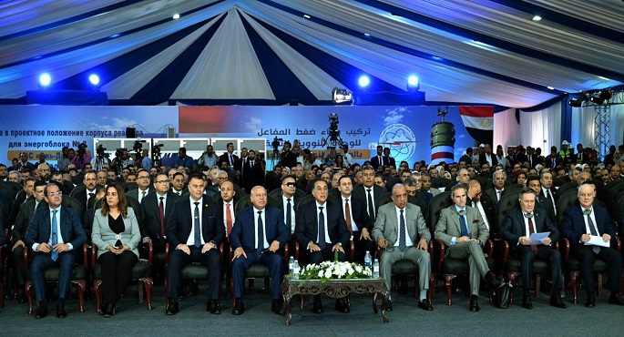 بالفيديو.. رئيس الوزراء يشهد فعاليات حفل تركيب وعاء ضغط المفاعل الوحدة الثانية لمحطة الضبعة للطاقة النووية