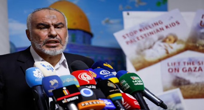 غازي حمد القيادي في حركة‭ ‬المقاومة الإسلامية الفلسطينية (حماس)