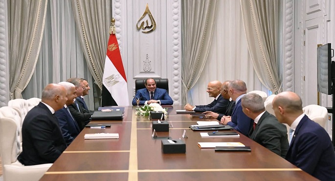 الرئيس السيسي يؤكد اِستمرار مصر فى تقديم التيسيرات اللازمة لشركة إينى الإيطالية