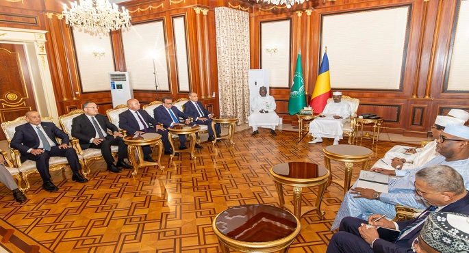 وزير الخارجية يسلم رسالة خطية من الرئيس السيسى إلى الرئيس التشادى