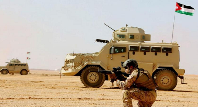 الجيش الأردنى: إلقاء القبض على 4 أشخاص حاولوا اجتياز الحدود بطريقة غير مشروعة