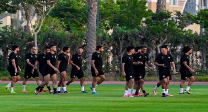 الزمالك يواصل تدريباته بمعسكره بالعاصمة الجديدة استعدادا للموسم الجديد