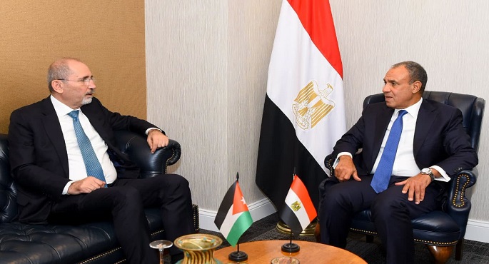 على هامش اجتماعات الجمعية العامة.. وزير الخارجية يبحث مع نظيره الأردنى تعزيز العلاقات الثنائية والتطورات الإقليمية