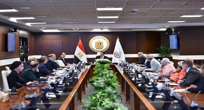 وزير الصحة يترأس اجتماع مجلس إدارة الهيئة العامة للتأمين الصحى لمناقشة ملفات التعاون وتطوير الخدمات الطبية