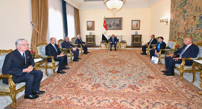 الرئيس السيسى يوجه دعوة إلى رئيسة الوزراء الإيطالية لزيارة مصر لمواصلة التنسيق والتشاور حول القضايا ذات الاهتمام المشترك
