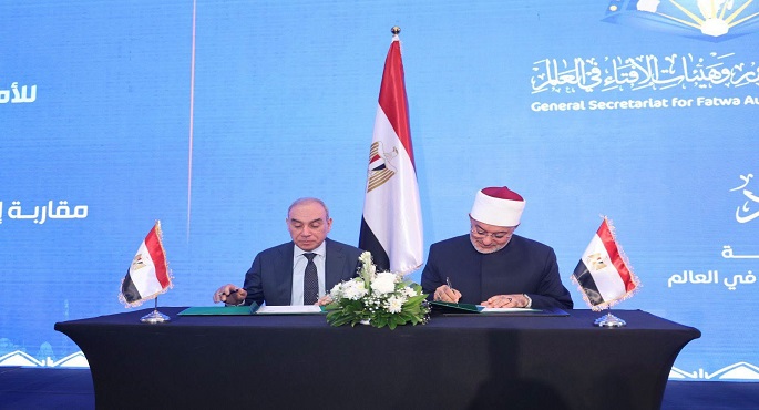 مفتى الجمهورية ورئيس الهيئة العامة للاستعلامات يوقعان مذكرة تفاهم لتعزيز التعاون المشترك