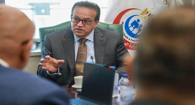 وزير الصحة يبحث سبل التعاون المشترك فى القطاع الصحى مع شركة «IQVIA»
