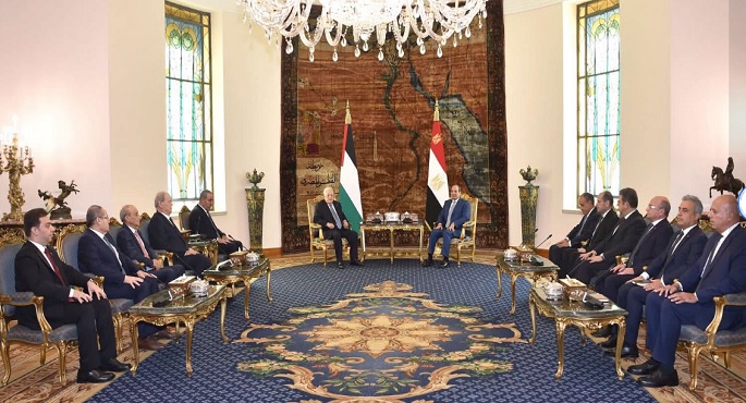 بالصور .. الرئيس السيسى: القضية الفلسطينية تظل القضية المركزية في المنطقة إلى حين تسويتها بشكل عادل وشامل