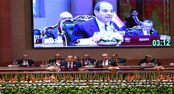 الرئيس السيسي: قمة بريكس تتيح لنا تبادل الرؤى حول سبل تعزيز العمل المشترك لمواجهة التحديات الراهنة