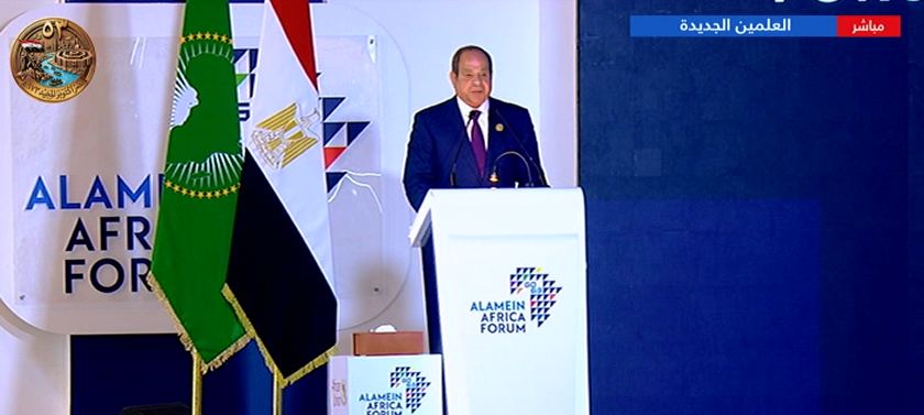 الرئيس السيسى يشارك فى الجلسة الافتتاحية للاجتماع التنسيقى الثامن لمنتصف العام للاتحاد الأفريقى