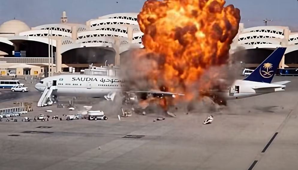الحوثيون باليمن يعلنون مسؤوليتهم عن هجوم السبت على مطار الرياض