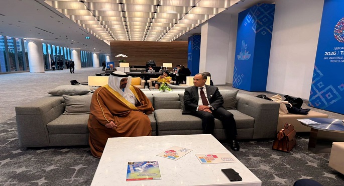 وزير الخارجية يبحث مع وزير المالية البحريني تعزيز التعاون الاقتصادى والاستثمارى بين البلدين