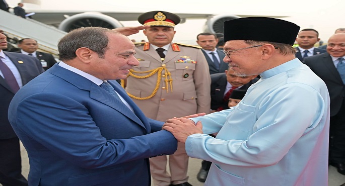 الرئيس السيسى يلتقى ملك ماليزيا ورئيس وزرائها السبت ويشهدان توقيع مذكرات تفاهم لتعزيز التعاون الثنائى