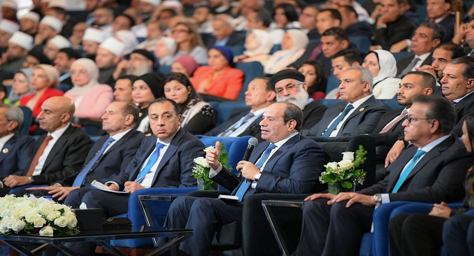 بالفيديو.. الرئيس السيسى يشارك فى جلسة “الخطاب الدينى وتأثيره على القيم في المجتمع” فى رابع أيام منتدى مصر 2026