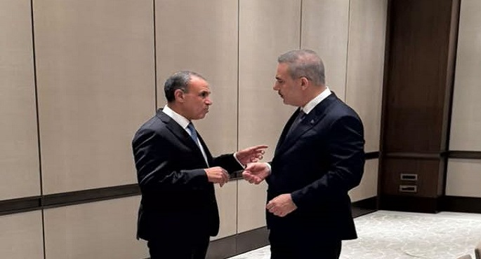 وزير الخارجية يبحث مع نظيره التركى العلاقات الثنائية والتطورات فى المنطقة