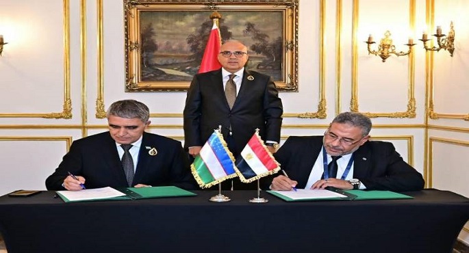 مذكرة تفاهم بين مصر وأوزبكستان لتعزيز التعاون فى إدارة المياه والذكاء الاصطناعى